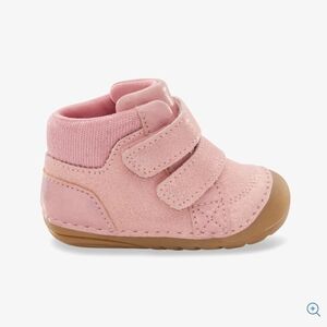 Stride Rite Light Pink Kids Boots with Velcro